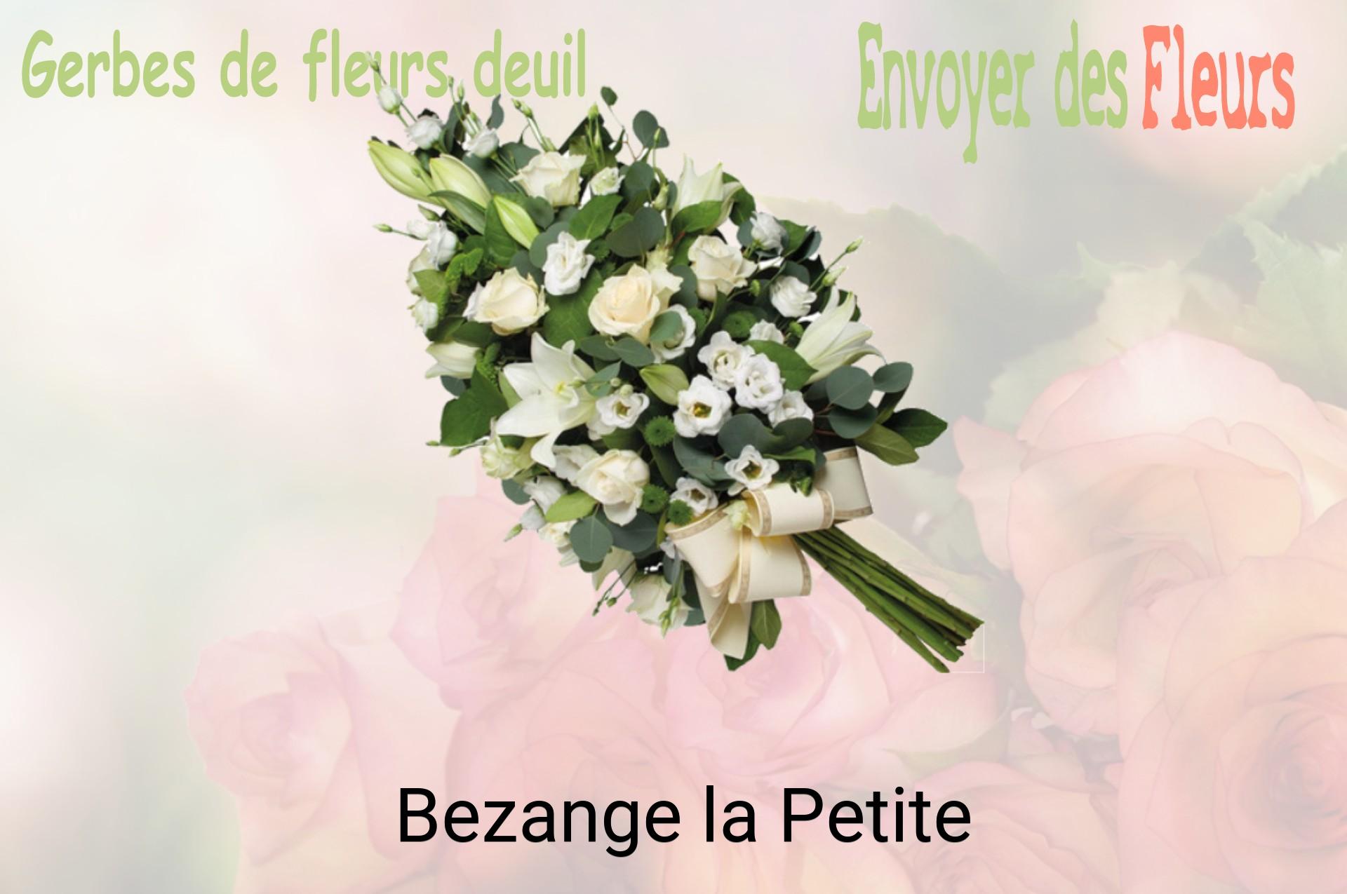 Gerbe de fleurs de deuil livrée à Bezange-la-Petite